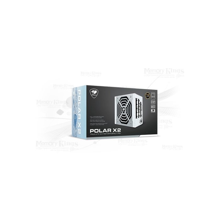 FUENTE 1200W 80plus PLATINUM COUGAR POLAR X2