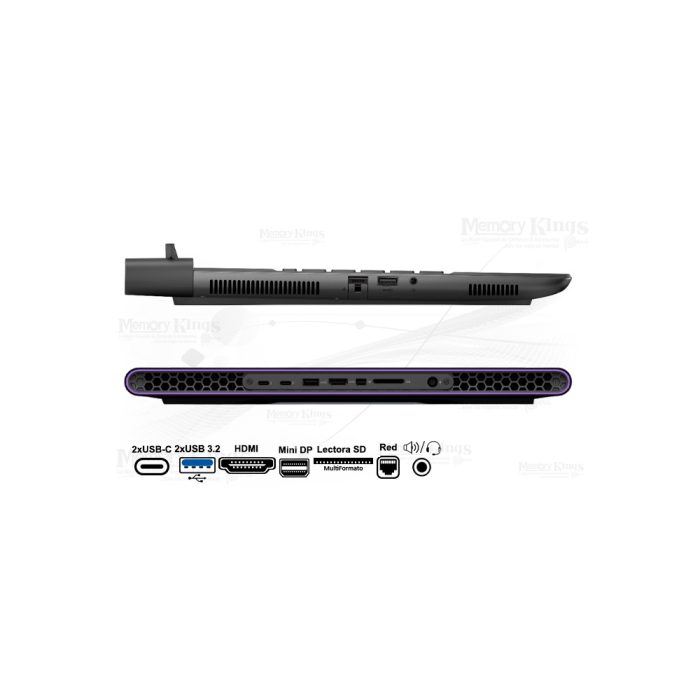 LAPTOP Core i7-13700HX DELL ALIENWARE M16 R1 16|1TB|16" GEFORCE RTX 4070 8GB, WIN-11