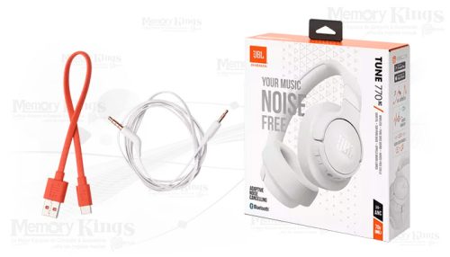 AURICULAR JBL TUNE 770NC BLUETOOTH WHITE