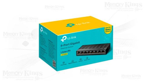 SWITCH GbE 8pt TP-LINK LS1008G Escritorio