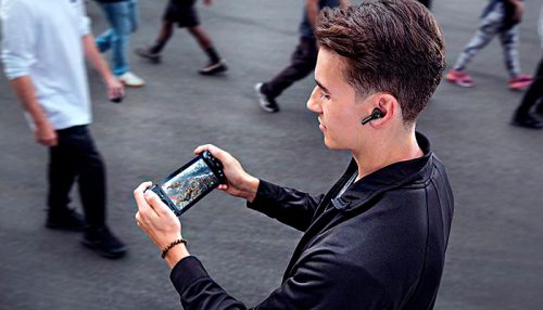 AURICULAR BT RAZER HAMMERHEAD HYPERSPEED WIRELESS XBOX LICENSED BLACK