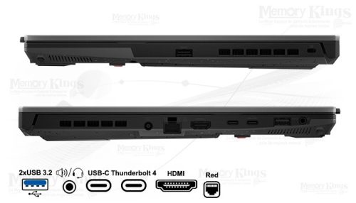 LAPTOP Core i7-13620H ASUS TUF Gaming F15 FX507VU-LP180 16|1TB|15.6" GEFORCE RTX 4050 6GB
