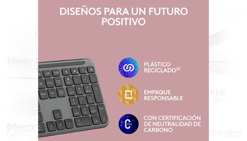 TECLADO LOGITECH SLIM SILENT K950 BLACK