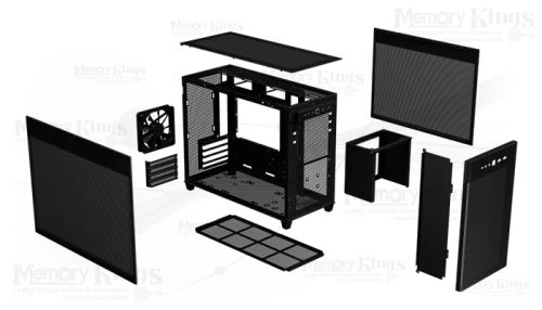 CASE Mini Tower ASUS PRIME GAMING AP201 BLACK