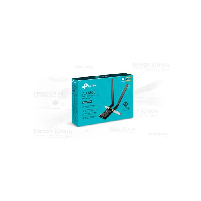 RED Wi-Fi+Bluetooth PCI EXP TP-LINK ARCHER TX20E