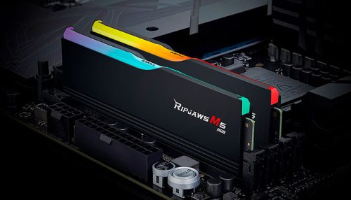 MEMORIA DDR5 32GB 6000 CL36 G.SKILL RIPJAWS M5 RGB (2x16GB) BLACK