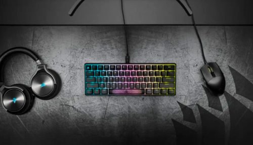 TECLADO Gaming CORSAIR K65 PRO MINI RGB CHERRY MX
