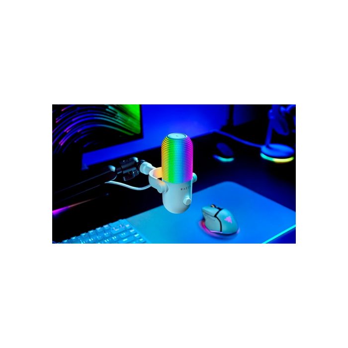 MICROFONO RAZER SEIREN V3 CHROMA WHITE