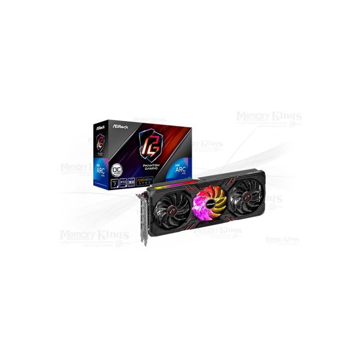 GRAFICA INTEL ARC A770 16GB 256 bit ASROCK PHANTOM GAMING 16GB OC