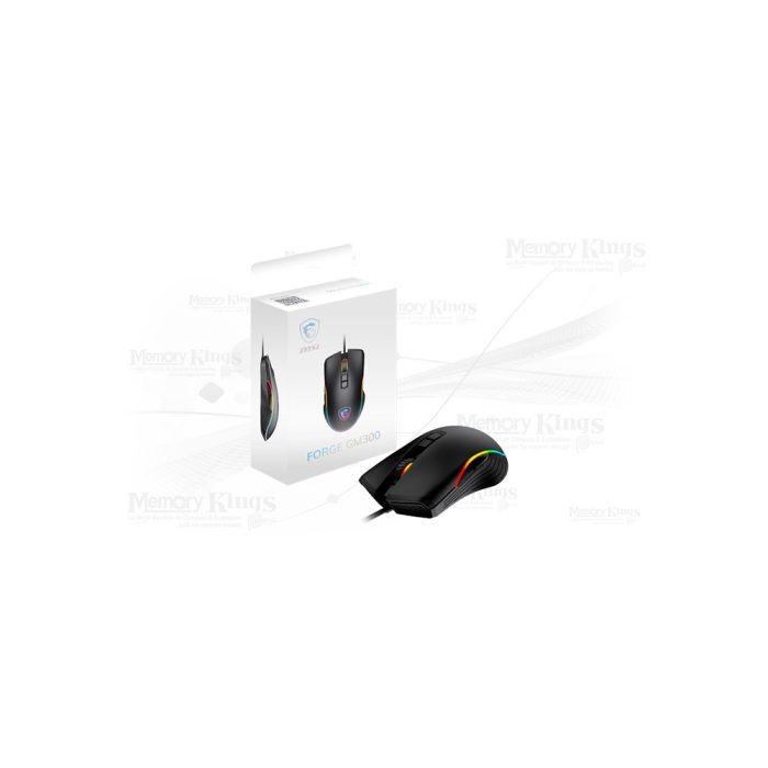 MOUSE Gaming MSI FORCE GM300 LED LIGHT RGB 7.2K