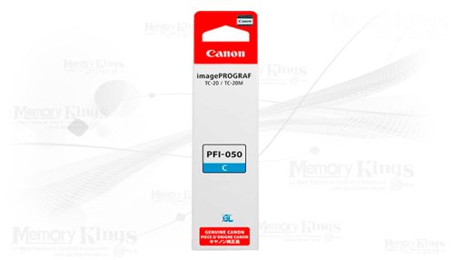 Botella de TINTA CANON PFI-050C Cyan 70ml.