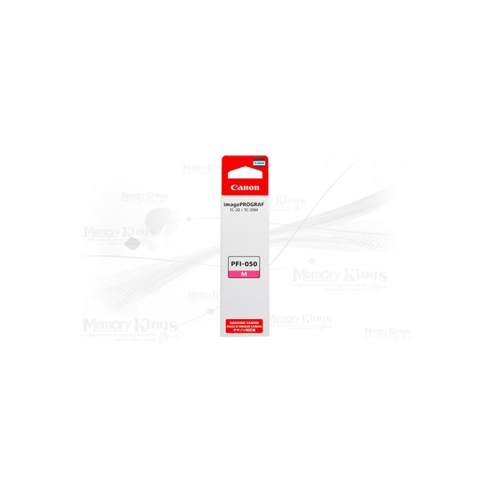 Botella de TINTA CANON PFI-050M Magenta 70ml.