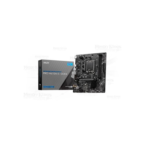 PLACA MSI PRO H610M-S D4 1700 mATX
