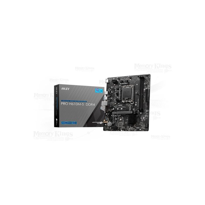 PLACA MSI PRO H610M-S D4 1700 mATX