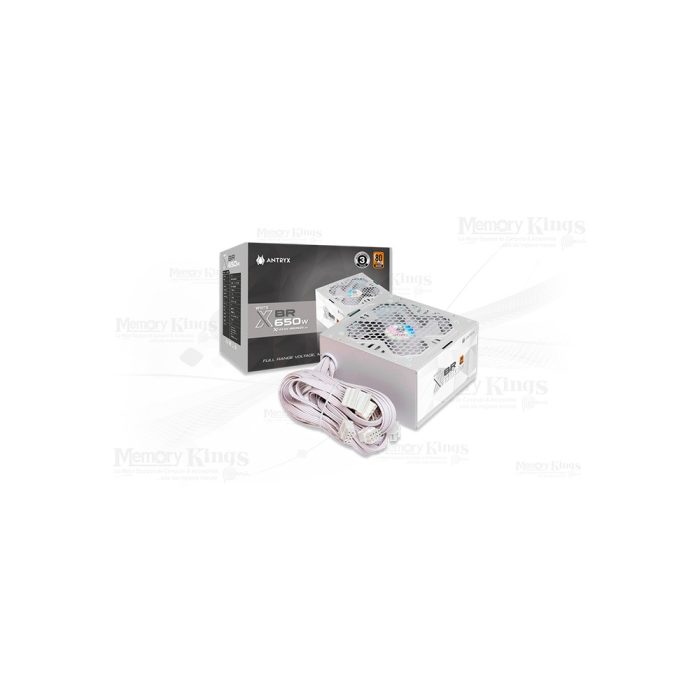 FUENTE 650W 80plus BRONZE ANTRYX XBR-650 WHITE