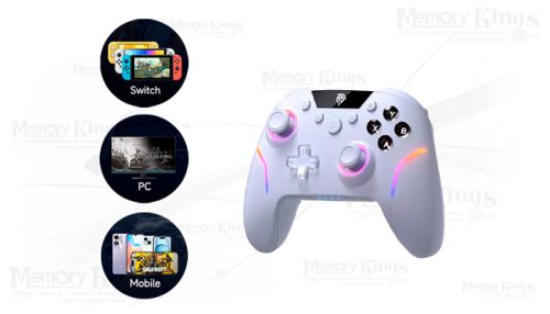 GAMEPAD EASYSMX X20 WHITE ARGB Wireless BT USB-C