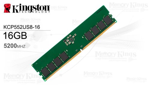 MEMORIA DDR5 16GB 5200 KINGSTON KCP552US8-16