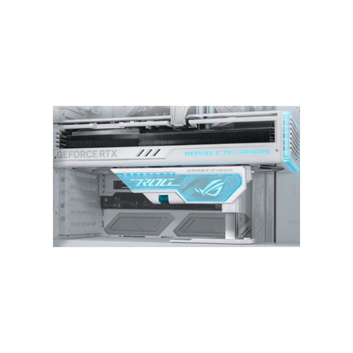 SOPORTE DE GPU ASUS ROG HERCULX 3D ARGB White