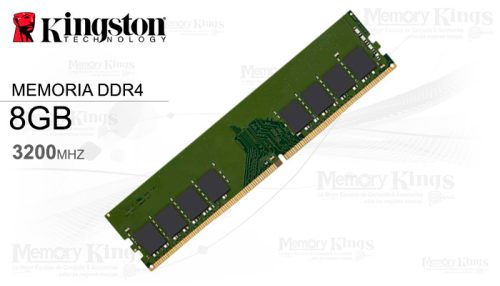 MEMORIA DDR4 8GB 3200 CL22 KINGSTON KVR32N22S8L|8