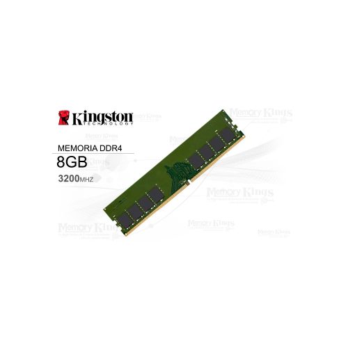 MEMORIA DDR4 8GB 3200 CL22 KINGSTON KVR32N22S8L|8