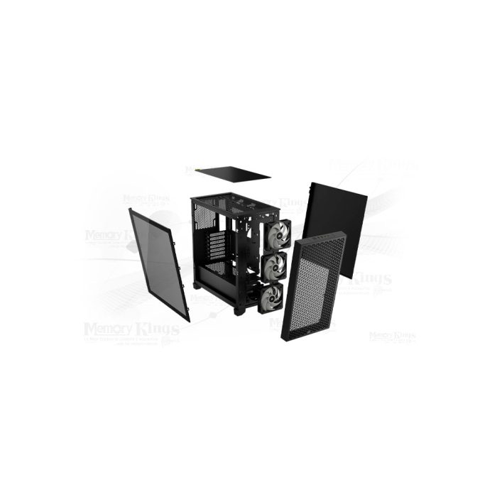 CASE Mid Tower CORSAIR 3000D RGB AIRFLOW BLACK