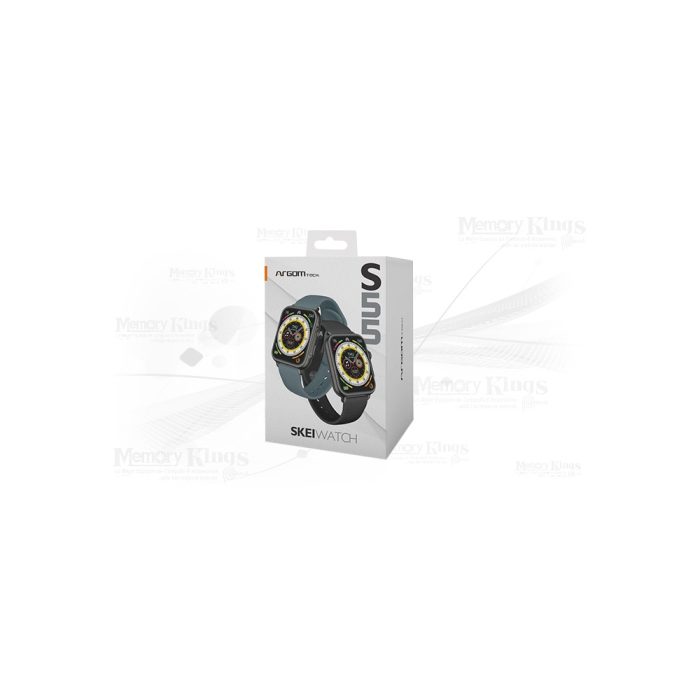 RELOJ SMART ARGOMTECH SKEI WATCH S55BK 2 correas
