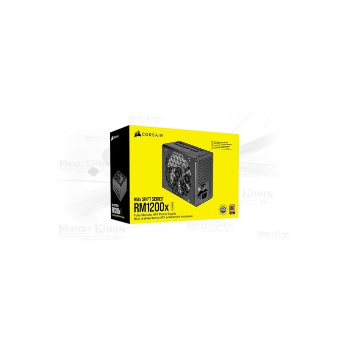 FUENTE 1200W 80plus GOLD CORSAIR RM1200x SHIFT FM