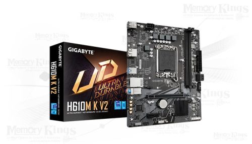 PLACA GIGABYTE H610M K V2 D5 1700 mATX