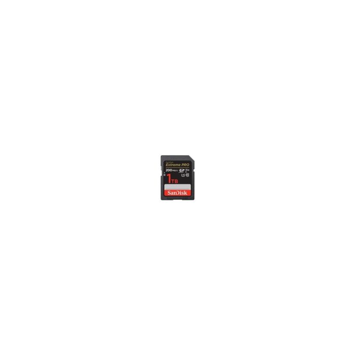 SanDisk Extreme Pro - Tarjeta de memoria flash - 1 TB - Video Class V30 / UHS-I U3 / Class10 - SDXC UHS-I