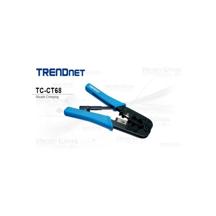 ALICATE CRIMPING TRENDNET TC-CT68 RJ11|45 8y6 Hilo