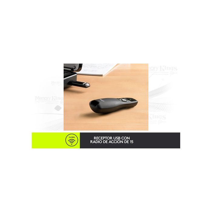 PRESENTADOR Wireless LOGITECH R400 2.4Ghz 15mt.