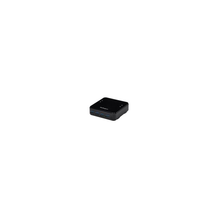 StarTech.com Switch Conmutador USB 3.0 4x4 para Compartir Dispositivos Periféricos - Hub - 8 x SuperSpeed USB 3.0