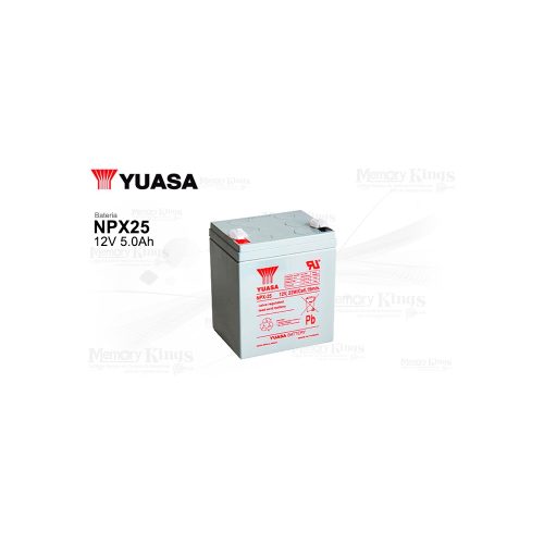 BATERIA YUASA NPX25 (12V 5Ah)