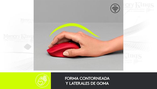 MOUSE LOGITECH M280 WIRELESS RED