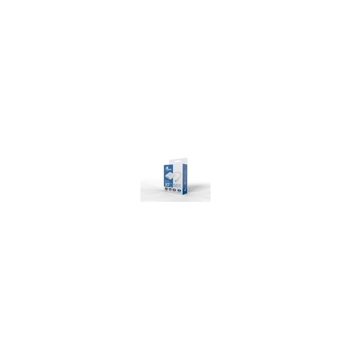 Xtech - Display adapter - USB Type C - VGA - Glossy white - XTC-551