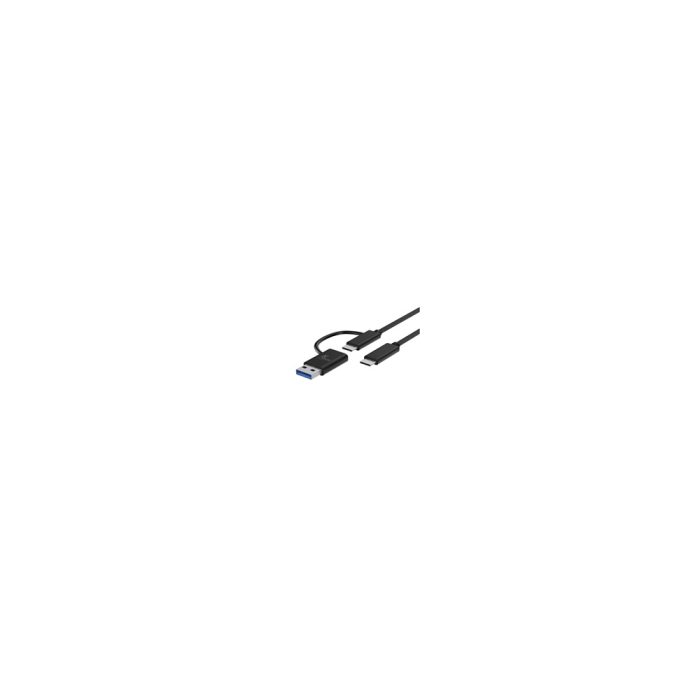 Xtech - USB cable - USB-C USB-A - USB Type C - 1.82 m - 2 in one braided XTC-532