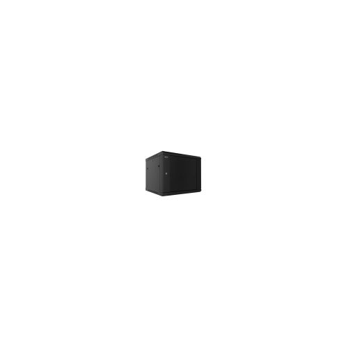 Nexxt Solutions Infrastructure - Wall mount enclosure - SPCC steel / Tempered glass - Black / RAL 9005