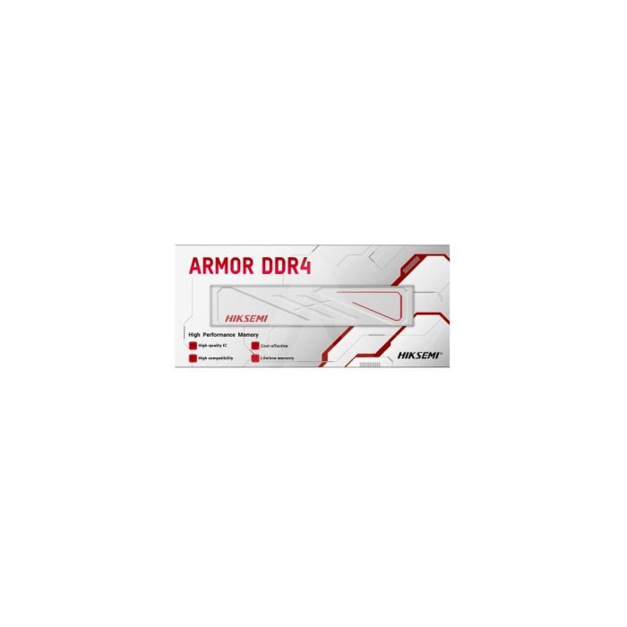 MEMORIA DDR4 3200 HIKSEMI ARMOR 8GB WHITE