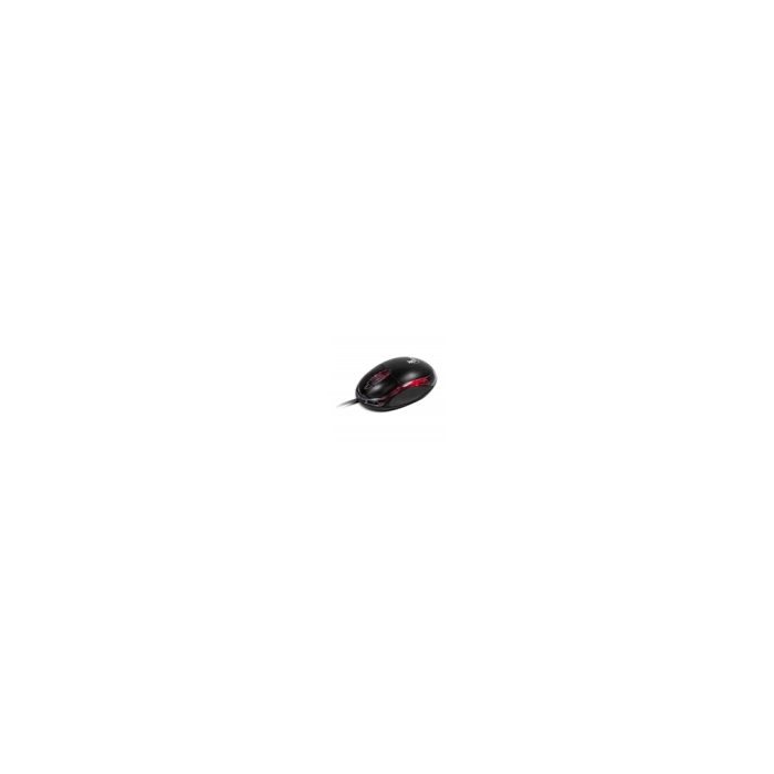 Xtech - Mouse - Wired - USB - Black - 3D optical