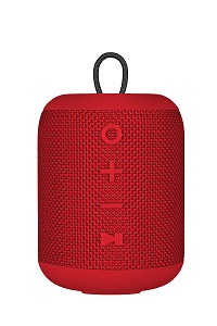 Klip Xtreme Titan KBS-200 - Altavoz - para uso portátil - inalámbrico - Bluetooth - rojo