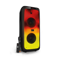 Klip Xtreme KLS-662 - Speaker system - Black - 8inch - Portable - Wls Mic