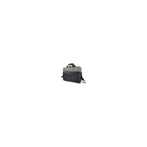 Klip Xtreme - Notebook carrying case - 15.6" - 100% polyester - Black and gray - KNC-041