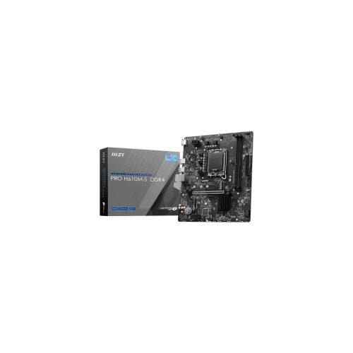LGA 1700  INTEL MSI PRO-H610M-S-DDR4 3200 MHZ HDMI PCI MATX