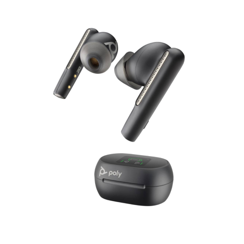 Poly Voyager Free 60+ UC M - Auriculares inalámbricos con micro - en oreja - Bluetooth