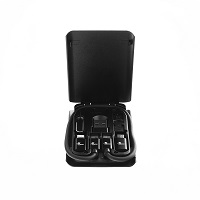 Xtech - USB type C Cable Kit - 24 pin USB-C - USB type C w adpt USB A - Micro USB - Lightning - 29 cm