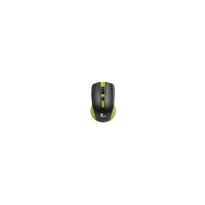 Xtech - Mouse - 2.4 GHz - Wireless - Green - 1600dpi XTM-310GN