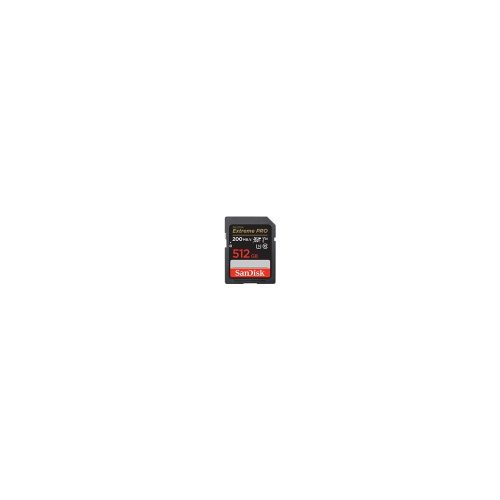 SanDisk Extreme Pro - Tarjeta de memoria flash - 512 GB - Video Class V30 / UHS-I U3 / Class10 - SDXC UHS-I