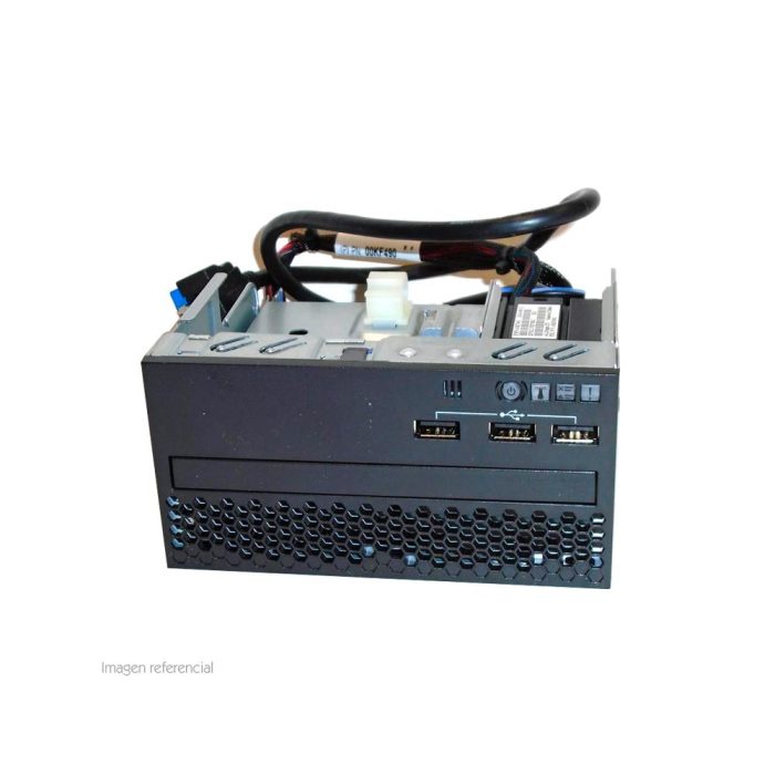 Panel frontal Lenovo 00YD070, 3 USB, Display LCD, para System x3650 M5.