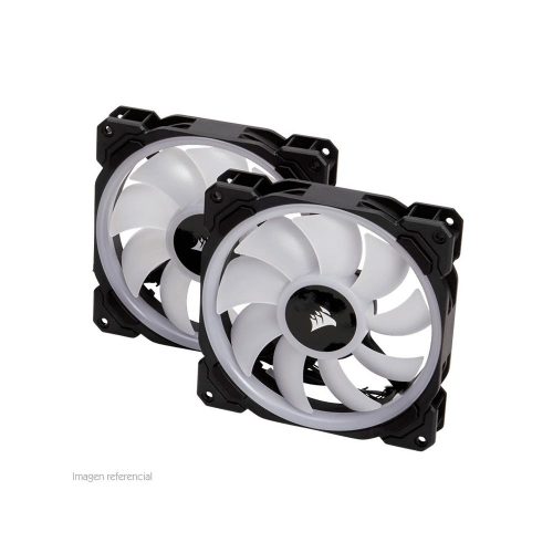 Fan Corsair LL140 RGB, 14 cm, 1300 RPM, 13.2 VDC, 4 pines, PWM Control.