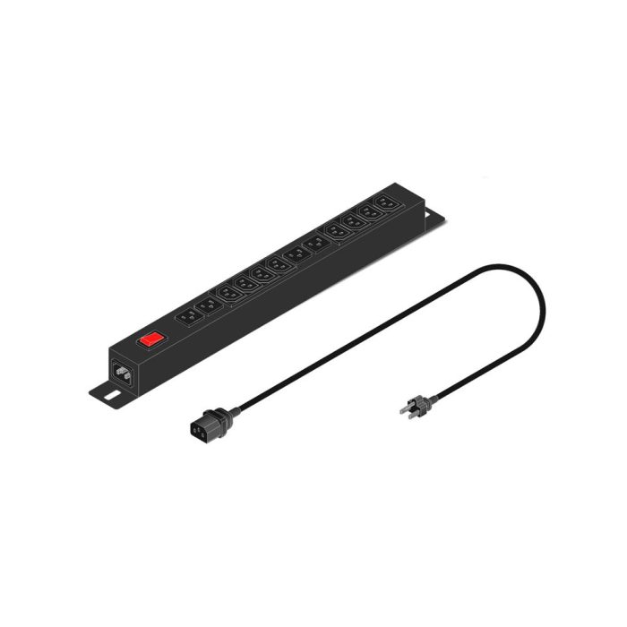 Unidad de Distribución de Energía (PDU), Modelo: PDU-H-12T-10A-4(N5-15R)-8(C13)-C14-1U